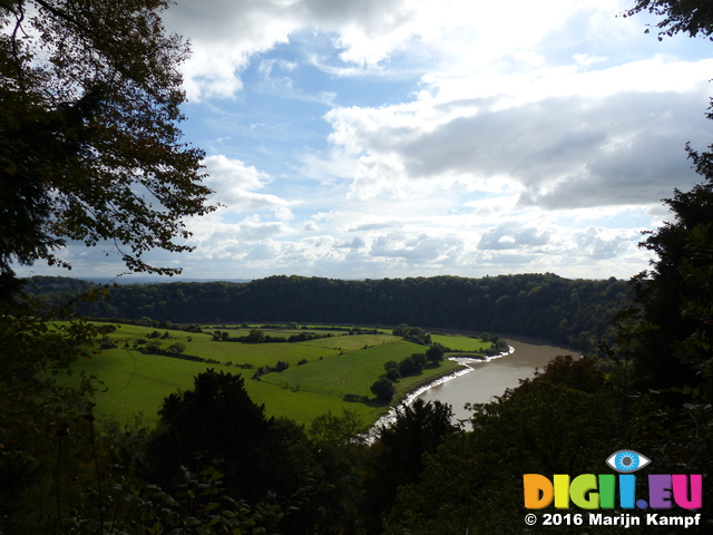 FZ033641 View over river Wye (near Tintern Abbey)